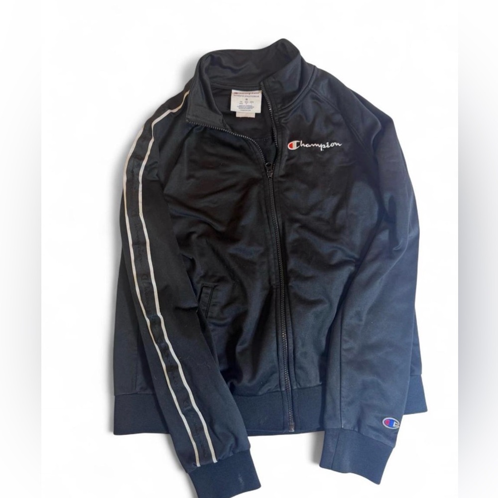 Champion Black Zip-Up Jacket